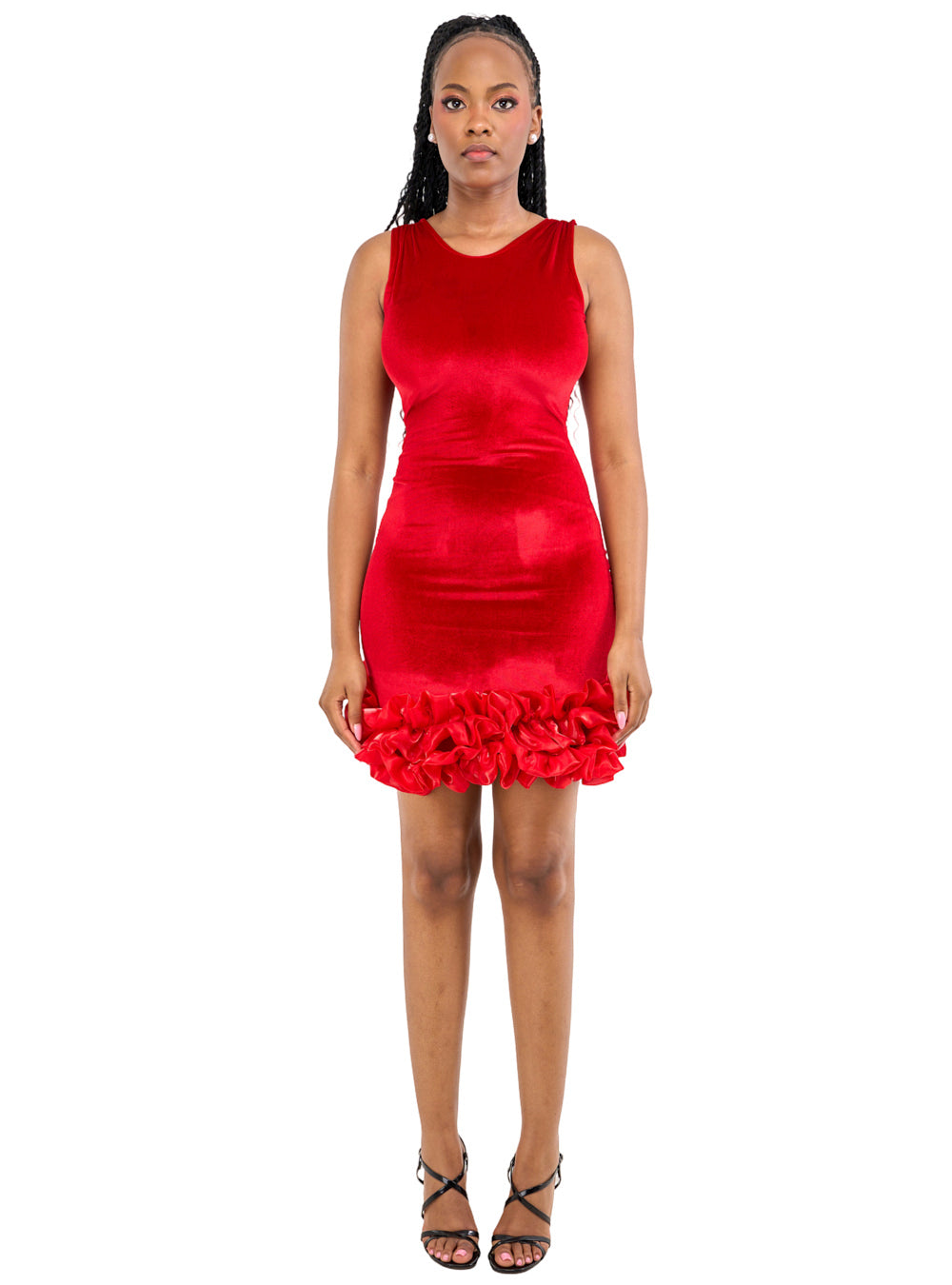 Juka Ruffle Mini Dress