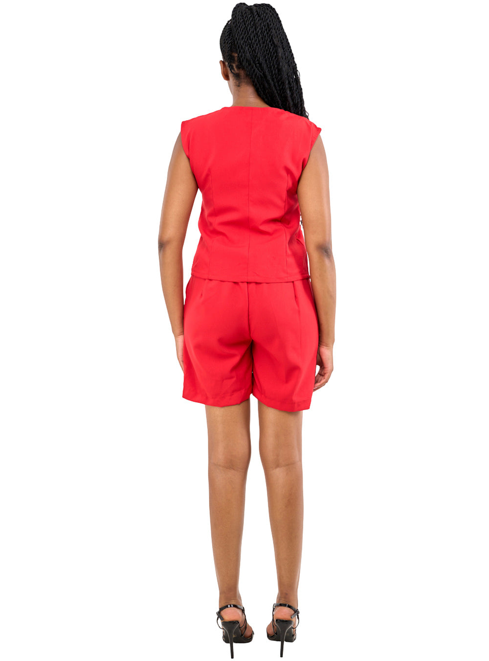 Safari Bermuda Set Red
