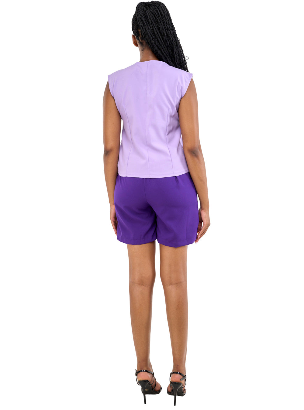 Safari Bermuda Set Purple