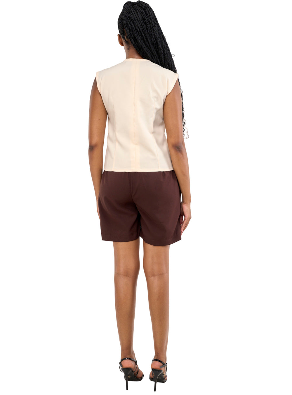 Safari Bermuda Set Beige/Brown